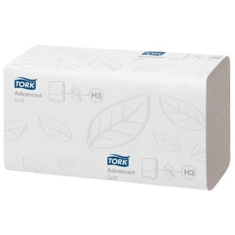 Полотенца бумажные TORK Advanced singlefold белые 290184 1 шт. 200 л.