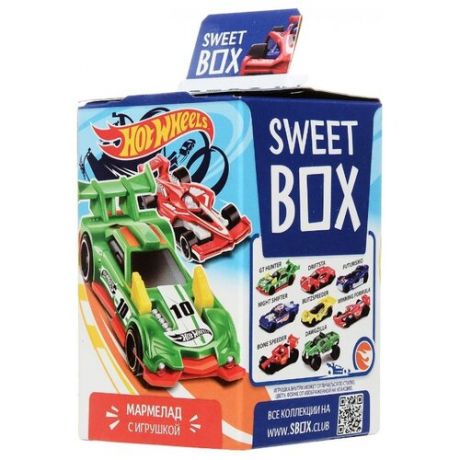 Мармелад Sweet Box Hot wheels 2 ассорти 10 г