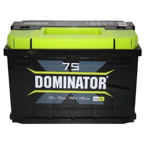 Автомобильный аккумулятор Dominator 6СТ-75VL 750А