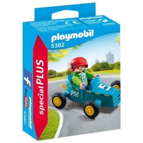 Набор с элементами конструктора Playmobil Special Plus 5382 Мальчик с картом