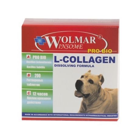 Витамины Wolmar Winsome Pro Bio L-Collagen 200 шт.