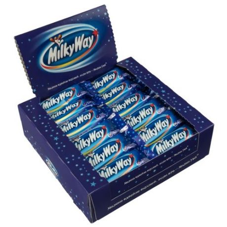 Батончик Milky Way с суфле, 26 г, коробка (36 шт.)