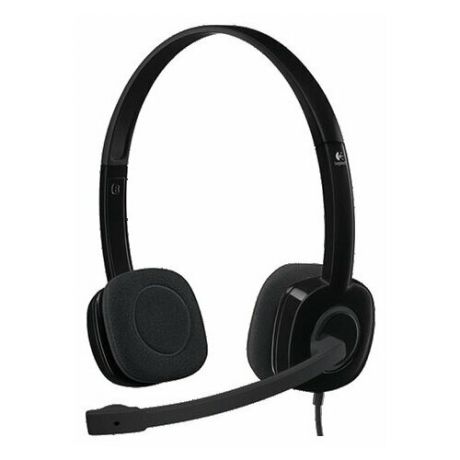 Компьютерная гарнитура Logitech Stereo Headset H151 черный