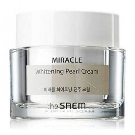 The Saem Miracle Whitening Pearl Cream Дневной крем для лица осветляющий, 50 мл