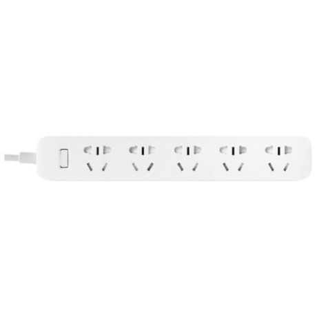 Удлинитель Xiaomi Mi Power Strip 5 (XMCXB03QM), белый, 2 м