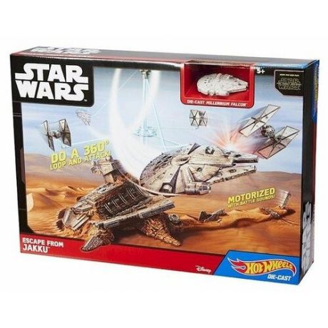 Игровой набор Mattel Hot Wheels Звездные войны: Пробуждение Силы. Побег с Джакку CGN32