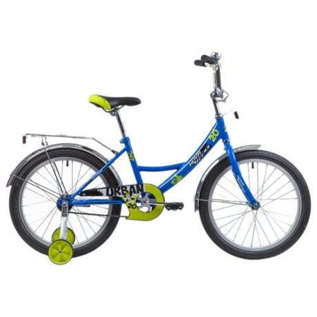 Детский велосипед Novatrack Urban 20 (2019) синий (требует финальной сборки)