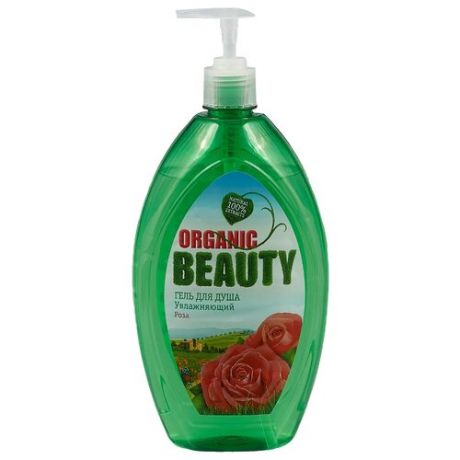 Гель для душа Organic Beauty Увлажняющий Роза, 1 л