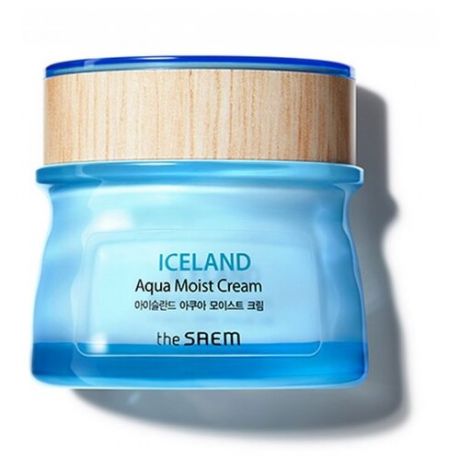 The Saem Iceland Aqua Moist Cream Крем для лица увлажняющий, 60 мл