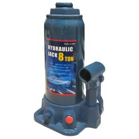 Домкрат бутылочный гидравлический MegaPower M-90804 (8 т) синий