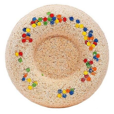 Лаборатория Катрин Бурлящий шар для ванн Карамельный пончик, 59 г