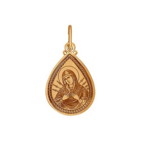 SOKOLOV Икона из золота с ликом « Божьей Матери» 101009