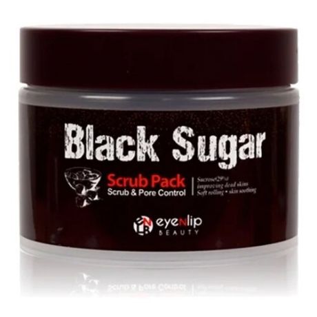 Eyenlip скраб для лица Black sugar scrub pack 100 мл