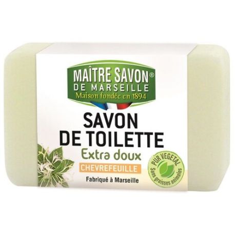 Мыло кусковое Maitre Savon de Marseille Жимолость, 200 г