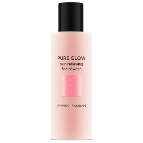 BEAUTIFIC Гель-скраб для умывания Pure Glow обновляющий с витамином С и низким pH 150 мл 1 шт.