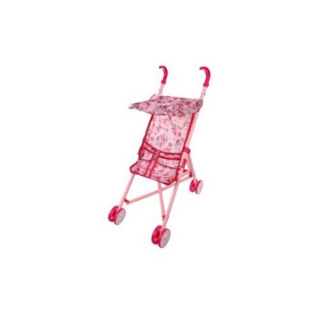 Прогулочная коляска Наша игрушка Вальс 67253-2 розовый