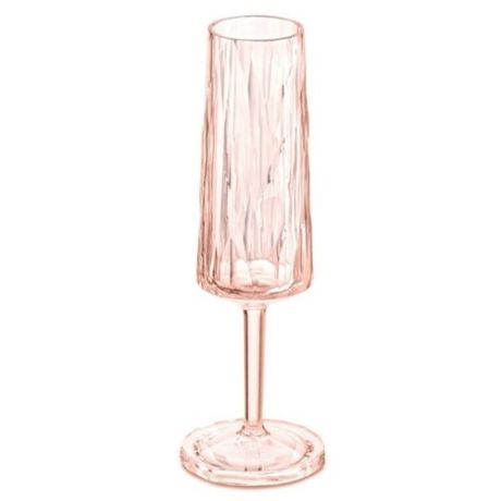 Koziol Бокал для шампанского Superglas Club no.5 100 мл розовый