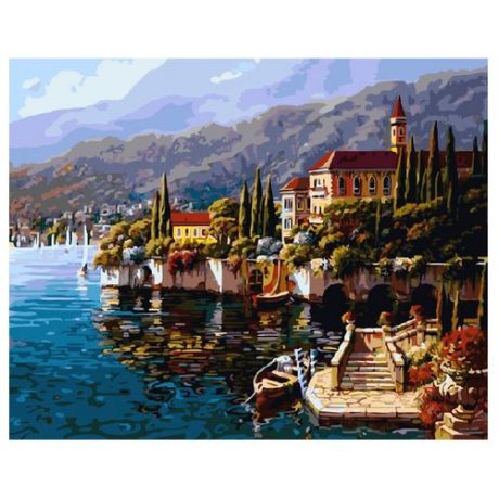 ВанГогВоМне Картина по номерам "Тихая гавань", 40х50 (ZX 21095)