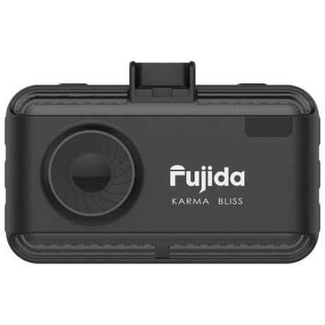 Видеорегистратор с радар-детектором Fujida Karma Bliss WiFi, GPS, ГЛОНАСС черный
