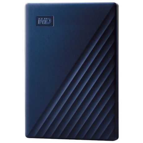 Внешний HDD Western Digital My Passport for Mac 4 ТБ синий