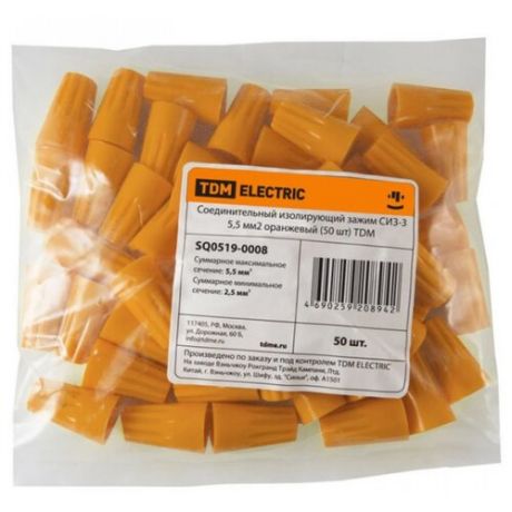 Зажим СИЗ TDM ЕLECTRIC SQ0519-0008, 50 шт