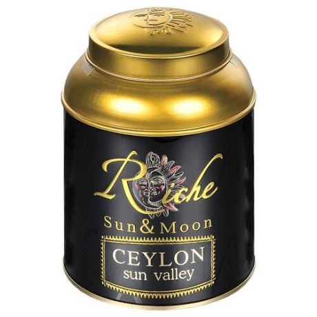 Чай черный Riche Natur Sun&Moon Ceylon sun valley, 100 г