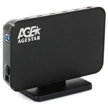 Корпус для HDD AGESTAR 3UB3A8-6G черный