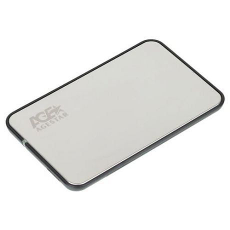 Корпус для HDD/SSD AGESTAR 3UB2A8J-6G серебристый
