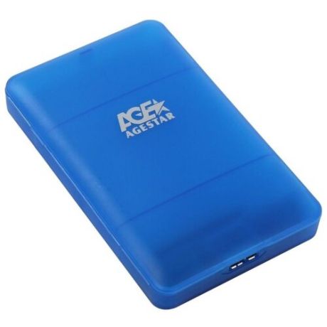 Корпус для HDD/SSD AGESTAR 3UBCP3 синий