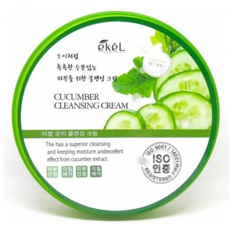 Ekel крем для лица очищающий с экстрактом огурца Cucumber Cleansing Cream, 300 мл
