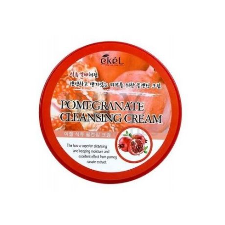Ekel крем для лица очищающий с экстрактом граната Pomegranate Cleansing Cream, 300 мл