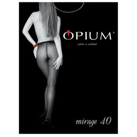 Колготки Opium Mirage 40 den, размер 3-M, nero (черный)