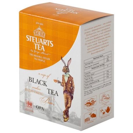 Чай черный Steuarts Tea OPA, 100 г