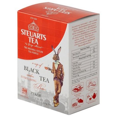 Чай черный Steuarts Tea PEKOE, 100 г