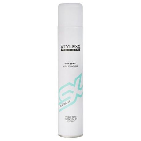 Stylexx Лак для укладки волос SX Professional Ultra strong hold, экстрасильная фиксация, 500 мл