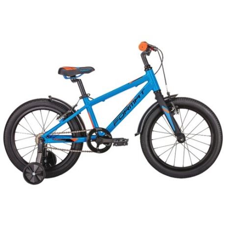 Детский велосипед Format Kids 18 (2019) синий (требует финальной сборки)