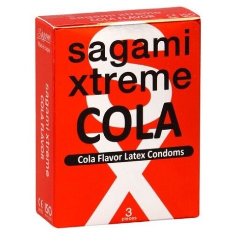 Презервативы Sagami Sagami Xtreme COLA (3 шт.)