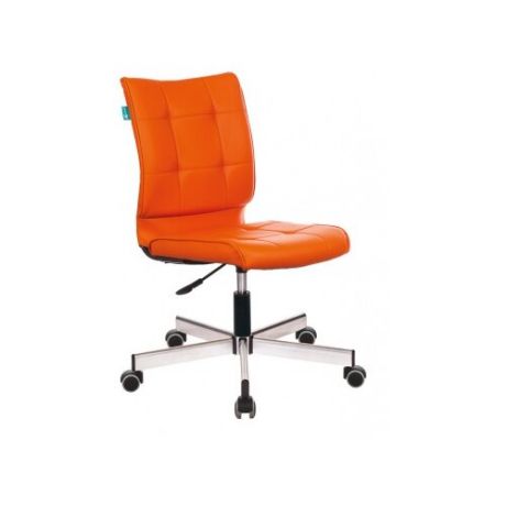 Компьютерное кресло Бюрократ CH-330M офисное, обивка: искусственная кожа, цвет: оранжевый