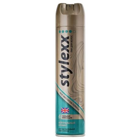 Stylexx Лак для укладки волос Нейтральный запах, сильная фиксация, 250 мл