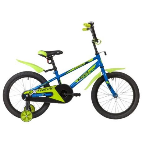 Детский велосипед Novatrack Extreme 18 (2019) синий (требует финальной сборки)