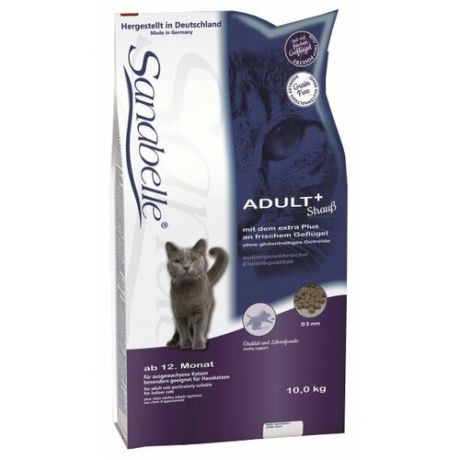 Корм для кошек Sanabelle со страусом 10 кг