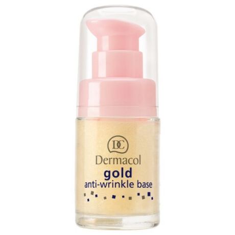 Dermacol база под макияж омолаживающая с золотом Gold Anti-wrinkle Make-up Base 15 мл прозрачная/золотистая