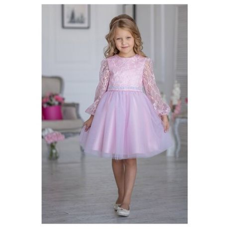 Платье ALOLIKA размер 116-56-51, розовый