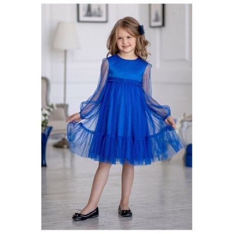 Платье ALOLIKA размер 134-68-60, синий