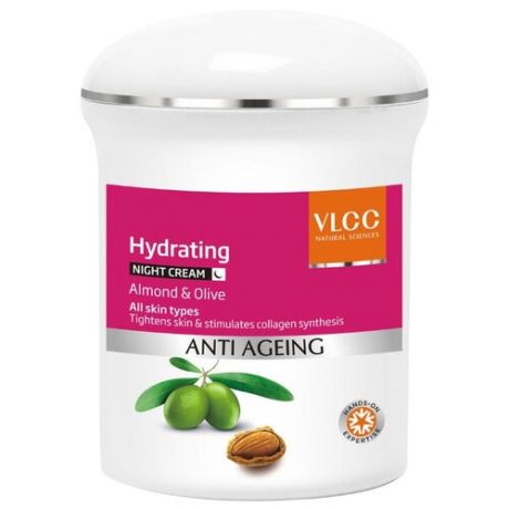 Крем VLCC Hydrating Night cream Almond & Olive увлажняющий ночной 50 мл