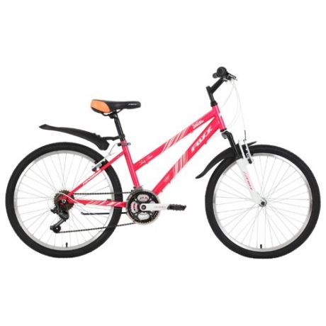 Подростковый горный (MTB) велосипед Foxx Salsa 24 (2019) розовый 12" (требует финальной сборки)