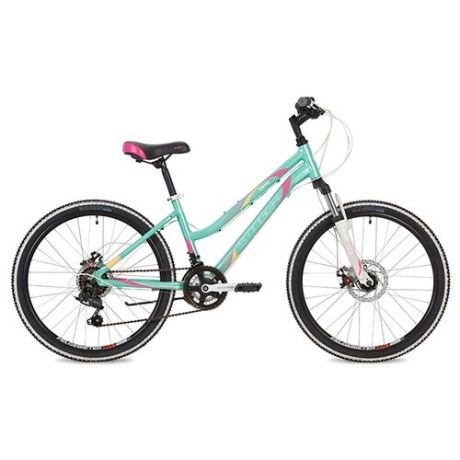 Подростковый горный (MTB) велосипед Stinger Laguna D 24 (2019) green 12" (требует финальной сборки)