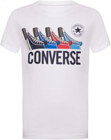 Converse Футболка для мальчиков Converse Multi Sneaker Tee, размер 152