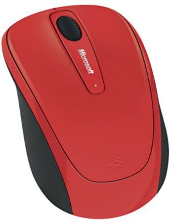 Microsoft L2 Wireless Mobile Mouse 3500 (красный)
