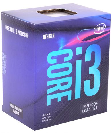Intel Core i3 9100F BX80684I39100F S RF6N